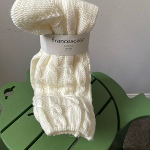 NWT Cable Knit Design  Socks